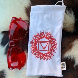 Rainbow OPTX red Wayfairers